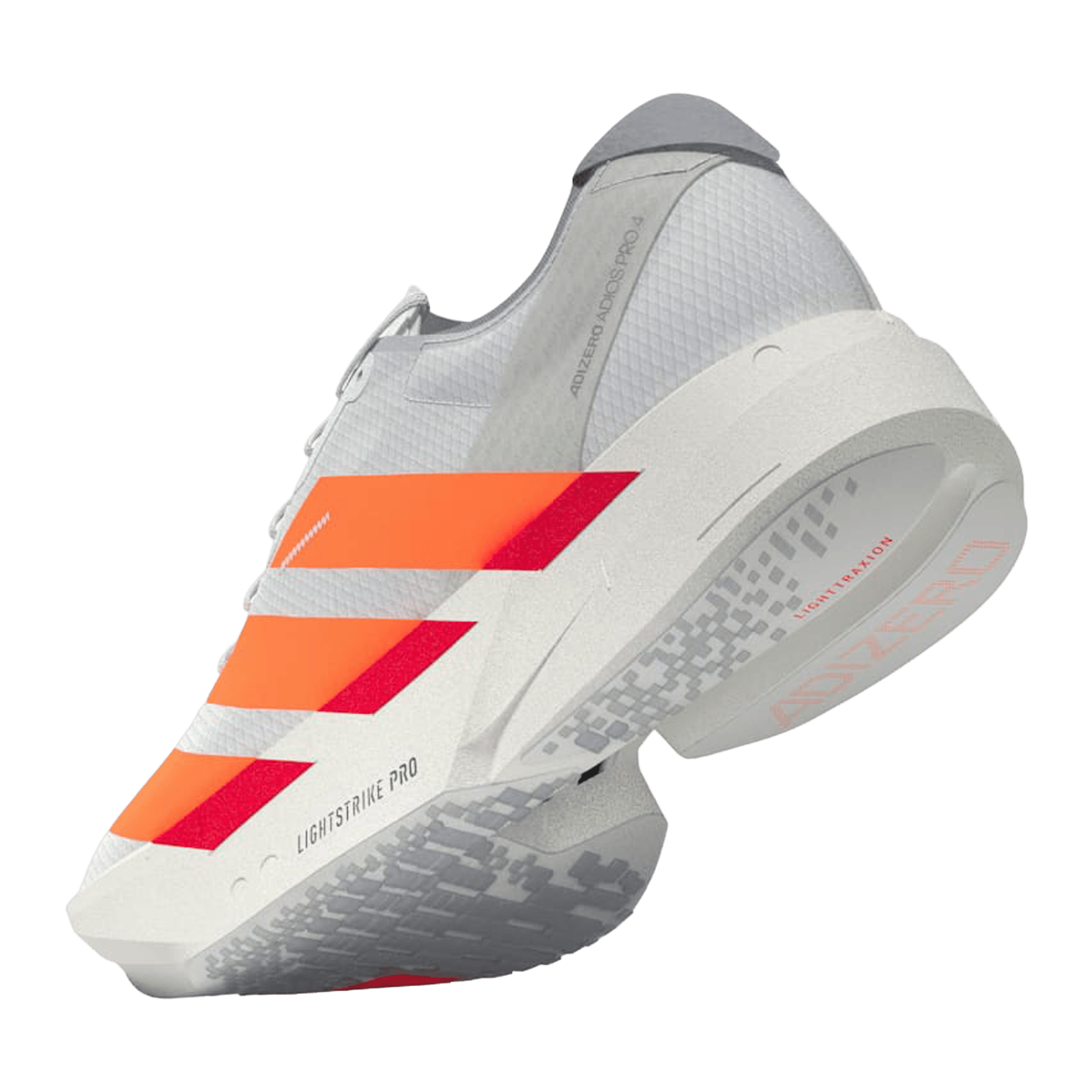 Adidas Mens Adizero Adios Pro 4 Running Shoes White/Ftwr